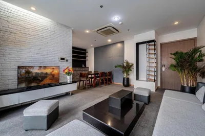 Two-Bedroom Deluxe Apartment — Vinhomes Central Park - The Grand K'Homes Landmark 81 Area